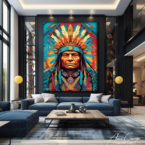 peinture amérindien