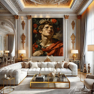 TABLEAU BAROQUE PORTRAIT Alessio Cacciatore