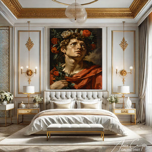 TABLEAU BAROQUE PORTRAIT Alessio Cacciatore