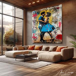 Tableau Couple Sensuel