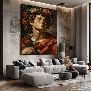 TABLEAU BAROQUE PORTRAIT Alessio Cacciatore