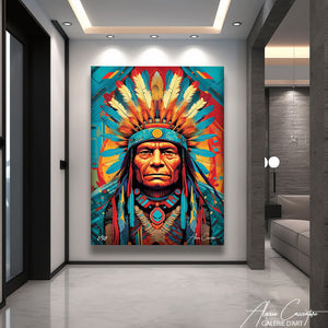 tableau peinture indienne