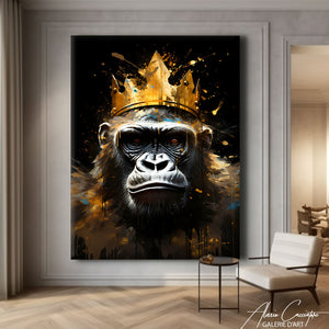 tableau avec gorille