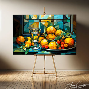 tableau peinture cubiste