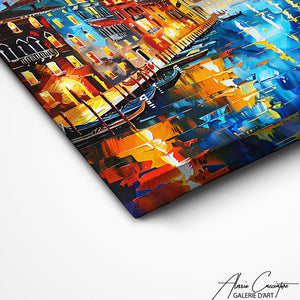 TABLEAU PAYSAGE COLORÉ AlessioCacciatore