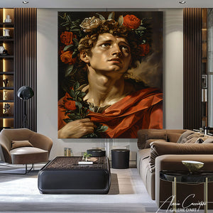 TABLEAU BAROQUE PORTRAIT Alessio Cacciatore