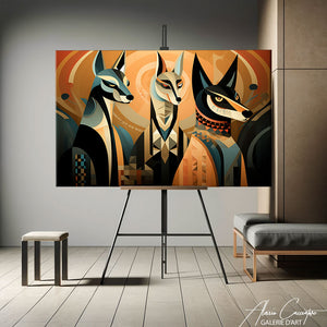 tableau motif art deco