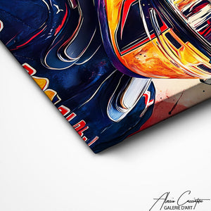 TABLEAU CASQUE F1 AlessioCacciatore