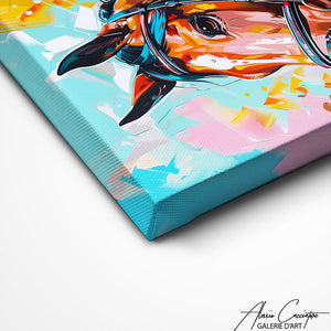 TABLEAU CHEVAL COULEUR Alessio Cacciatore