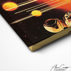 TABLEAU ASTRONAUTE MODERNE Alessio Cacciatore