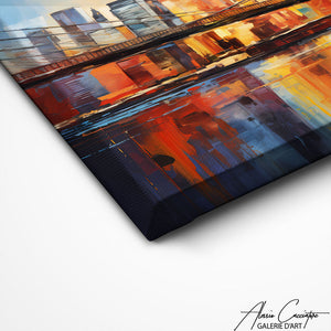 TABLEAU ACRYLIQUE NEW YORK Alessio Cacciatore