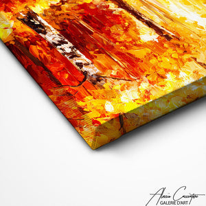 TABLEAU FORET D'AUTOMNE AlessioCacciatore