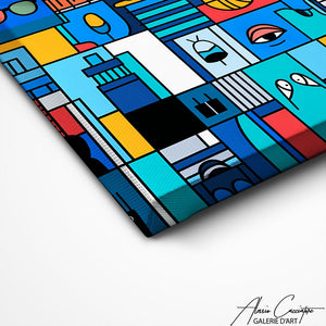 TABLEAU DESIGN ABSTRAIT AlessioCacciatore