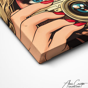 TABLEAU VINTAGE POP ART Alessio Cacciatore