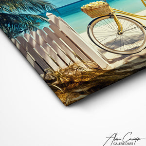 TABLEAU VÉLO PLAGE Alessio Cacciatore