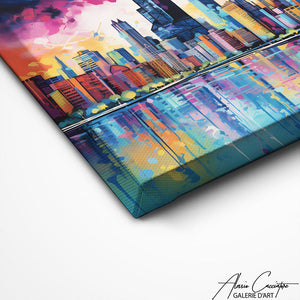 TABLEAU SKYLINE CHICAGO Alessio Cacciatore