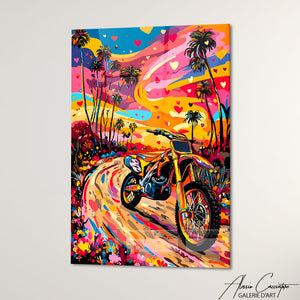 Toile Moto