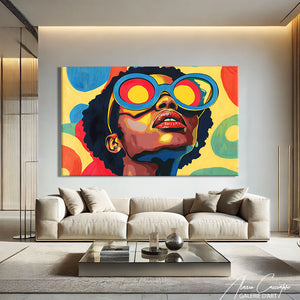 TABLEAU RÉTRO AFRICAIN