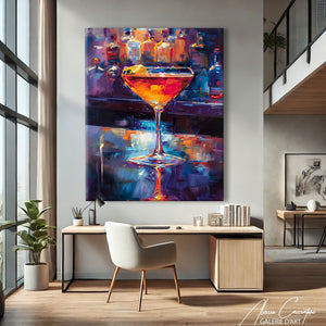 Tableau Peinture Alcool