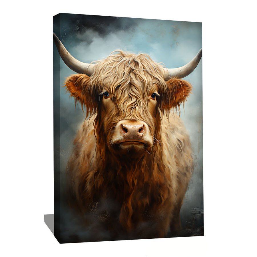 TABLEAU HIGHLAND COW