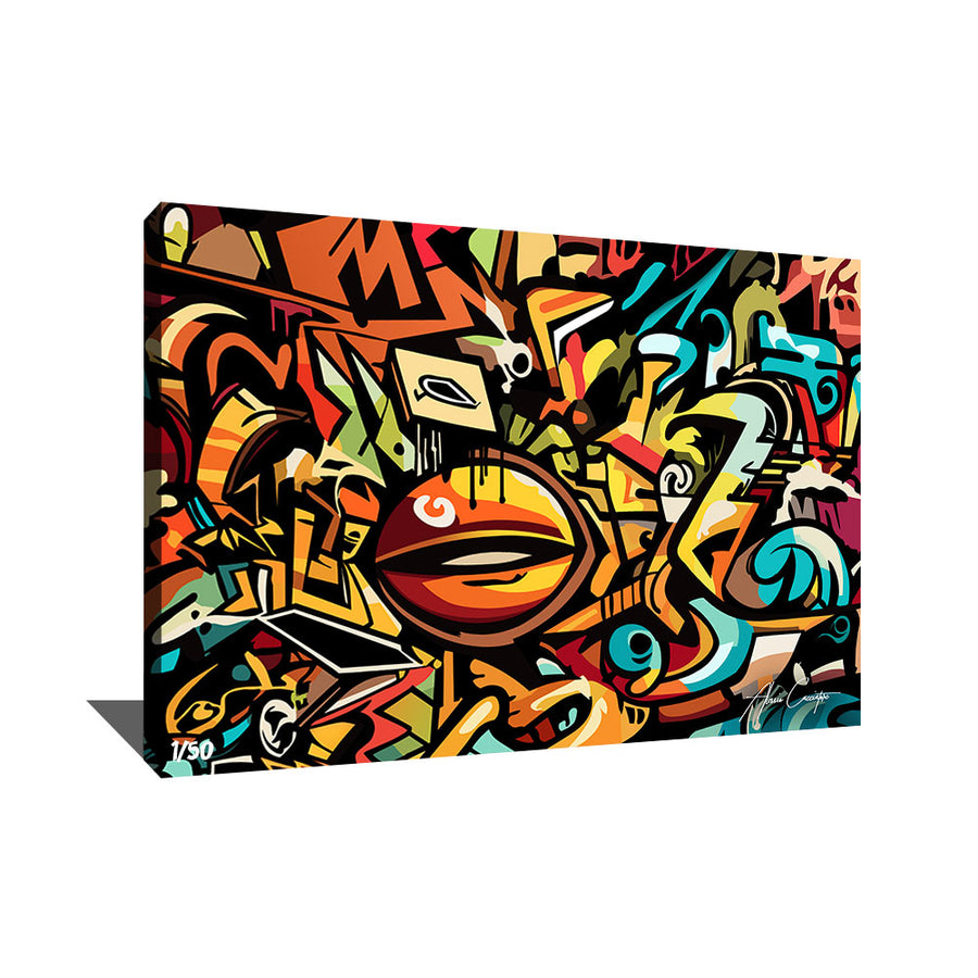 tableau graffiti