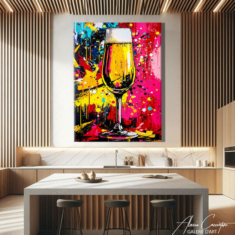 Tableau pour Deco Cuisine – mise en situation