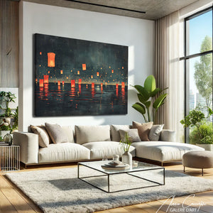 Paysage Japonais Peinture