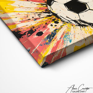 TABLEAU BALLON DE FOOT AlessioCacciatore