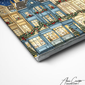 TABLEAU PAYSAGE HIVERNALE AlessioCacciatore