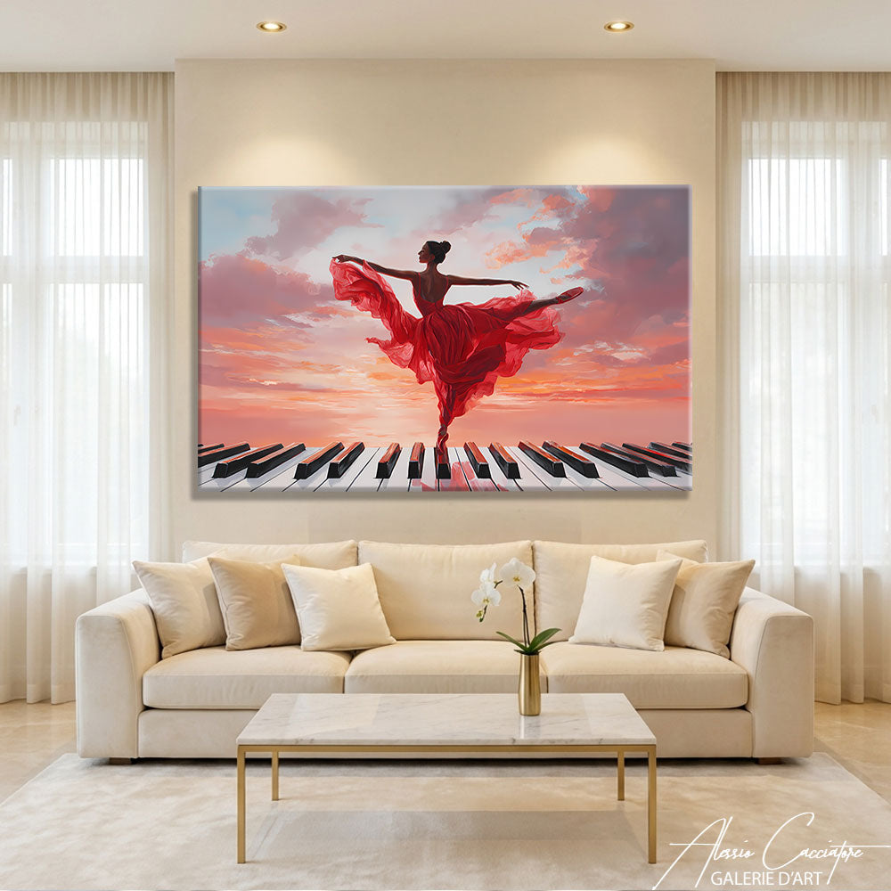 TABLEAU DANSEUSE MODERNE