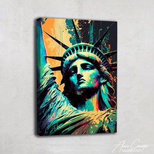 Peinture Statue de la liberté