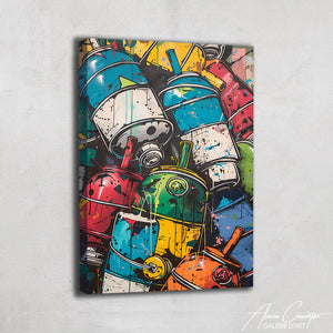 Tableau Street Art Vertical