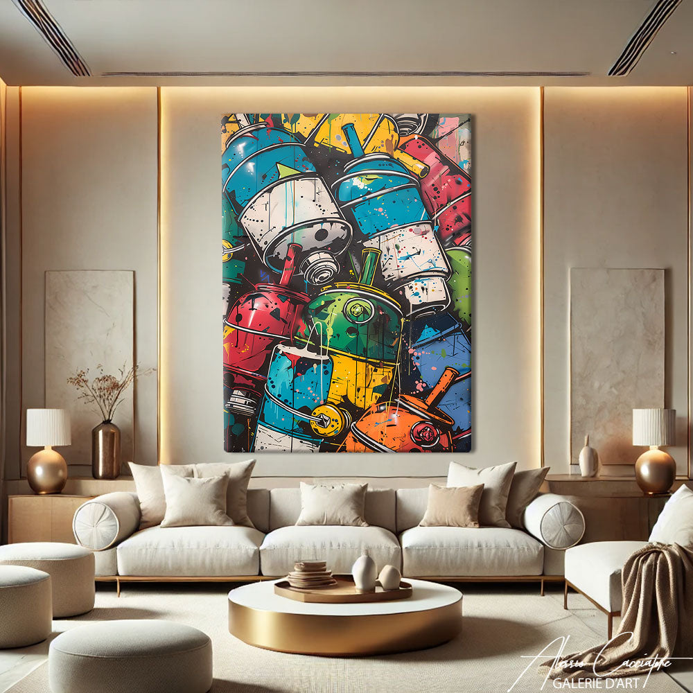 Tableau Street Art Vertical