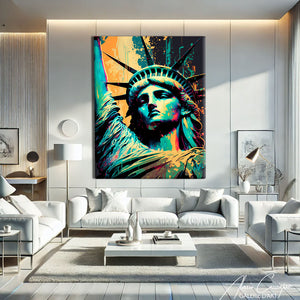 Peinture Statue de la liberté