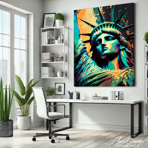 Tableau Statue de la liberté moderne