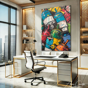 Tableau Street Art Graffiti