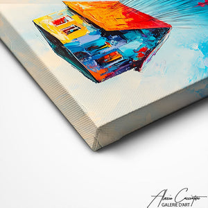 TABLEAU ABSTRAIT MAISON AlessioCacciatore