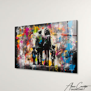 TABLEAU GRAFFITI POP ART Alessio Cacciatore