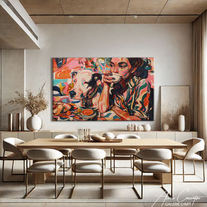 TABLEAU PETIT DEJEUNER MODERNE AlessioCacciatore