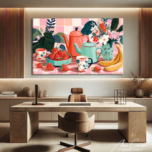 Tableau Cuisine Retro