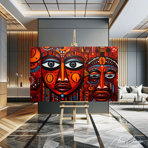 peinture tableau afrique
