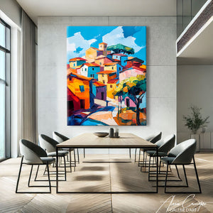 Tableau Couleur Abstrait