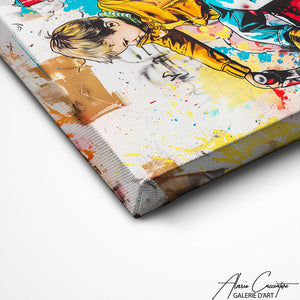 TABLEAU STREET ART ENFANT Alessio Cacciatore