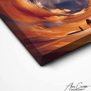 TABLEAU DESERT FANTASTIQUE AlessioCacciatore