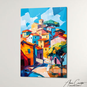 TABLEAU PASTEL ABSTRAIT AlessioCacciatore