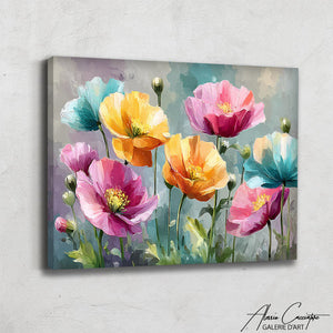 TABLEAU FLEURS MODERNE Alessio Cacciatore