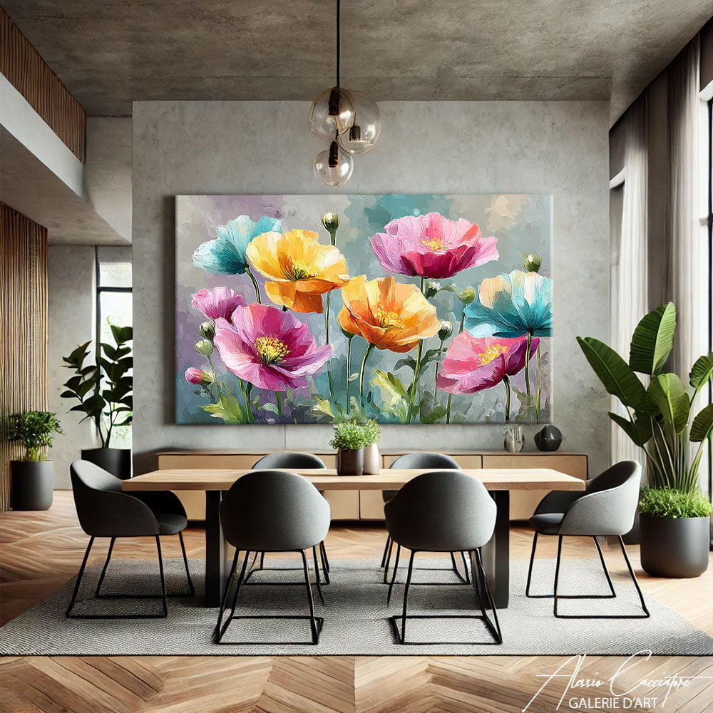 MODERN FLOWER PAINTING