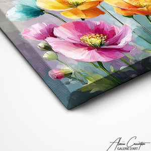 TABLEAU FLEURS MODERNE Alessio Cacciatore