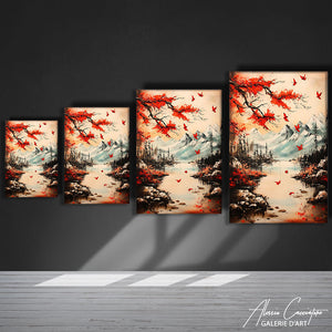 TABLEAU JAPANDI BEIGE Alessio Cacciatore