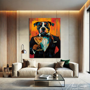 Tableau Chien Moderne